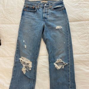 Levi ripped wedgie straight Jean
